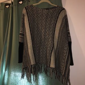 Poncho sweater size S/M